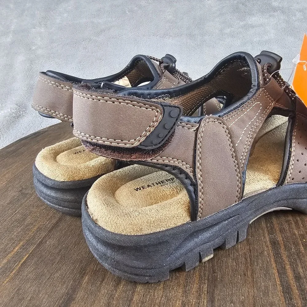 Weatherproof Sandals Mens 8M Charlie Brown Sport Adjustable Strap Breathable NEW